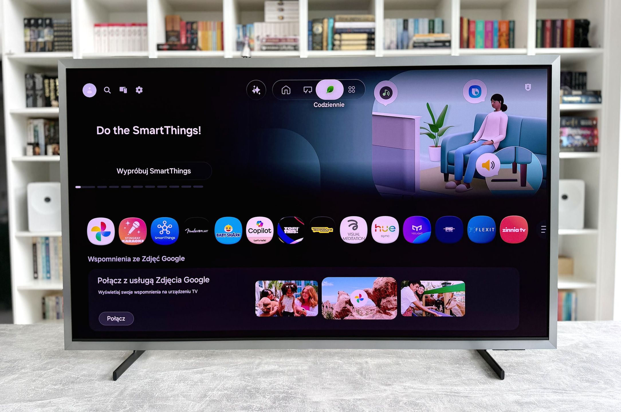 Samsung OLED S99H - panel Codzienność
