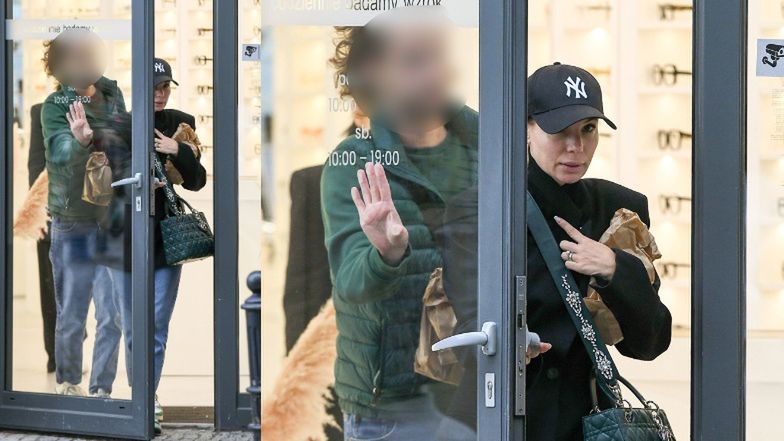 Izabela Janachowska wybrała się do optyka