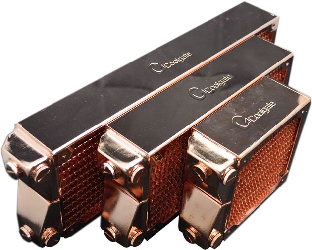 Coolgate Cu chłodnica zdjęcie 120 240 360 mm