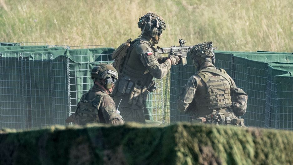 Pierwsze w Polsce strzelania bojowe z ppk JAVELIN17.06.2021 Kijewo Pierwsze w Polsce strzelania bojowe z ppk JAVELIN N/z lekka piechota fot. Lukasz Piecyk/REPORTERLukasz Piecyk/REPORTER