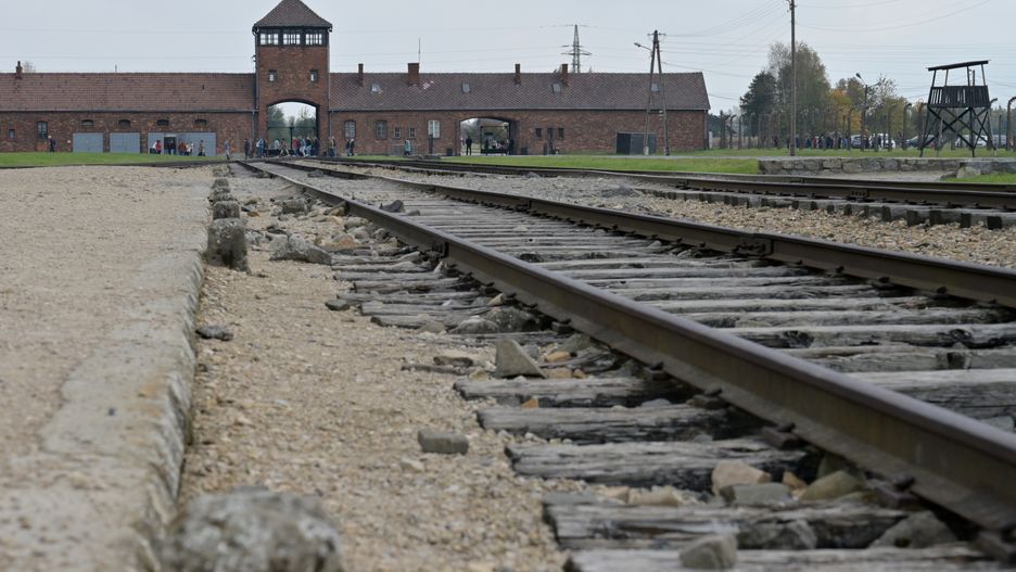 Budka stanęła niedaleko bramy głównej
