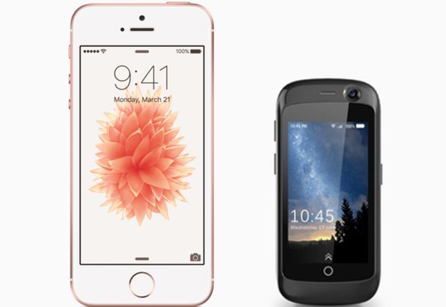 iPhone SE i Jelly z zachowaniem proporcji