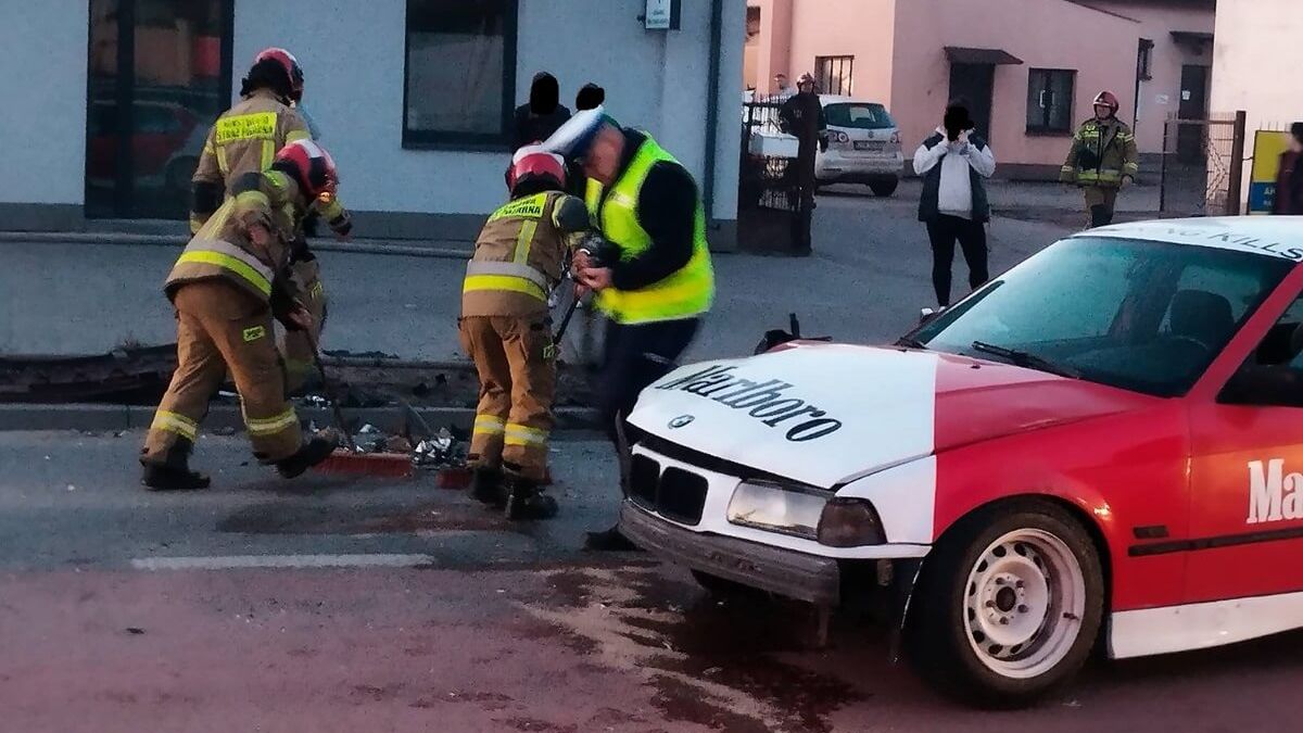 Zderzenie BMW z Volkswagenem w Niemcach
