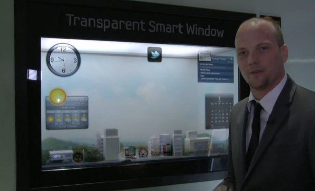 Samsung Smart Window - multimedialne okno na świat [CES 2012]