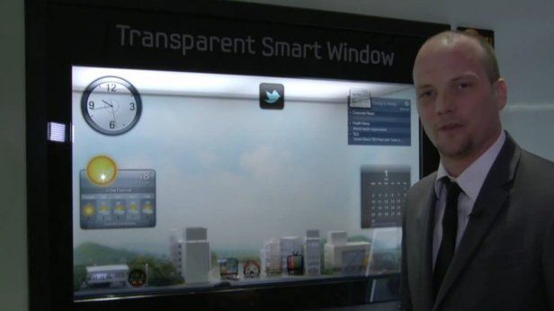 Samsung Smart Window - multimedialne okno na świat [CES 2012] 1