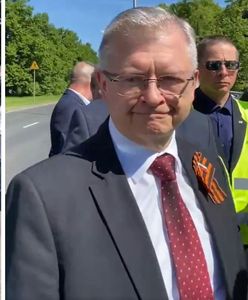 Przepychanki i protest. Oburzenie na widok ambasadora Rosji w Polsce