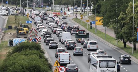 Wielki karambol na POW. Korek ma ponad pięć kilometrów