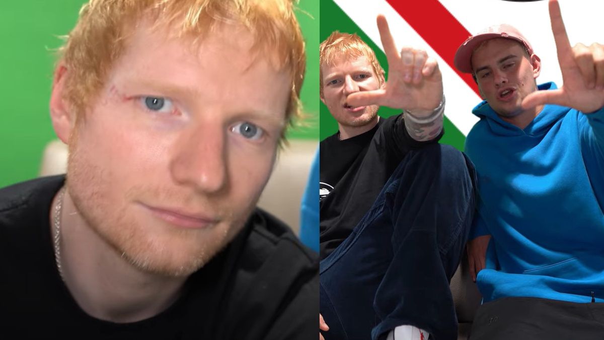 Ed Sheeran i "Łatwogang"