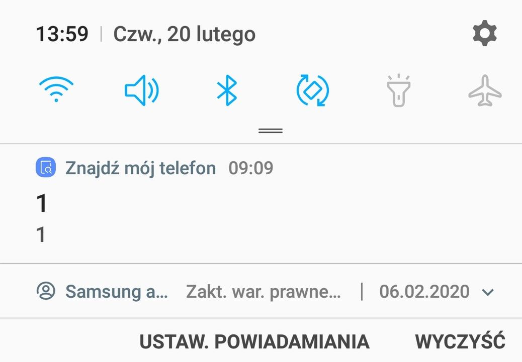 Samsungi dostają zagadkowe powiadomienia od Znajdź mój telefon. Spokojnie, to raczej niegroźny błąd 3