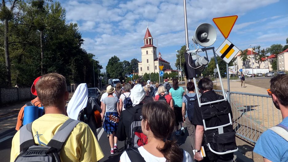 Pielgrzymi na Jasnej Górze. Zdjęcie ilustracyjne