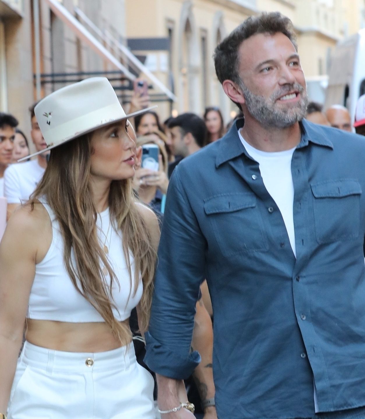 Ben Affleck i Jennifer Lopez w Mediolanie
