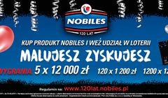 „Malujesz Zyskujesz” w urodzinowej loterii farb Nobiles