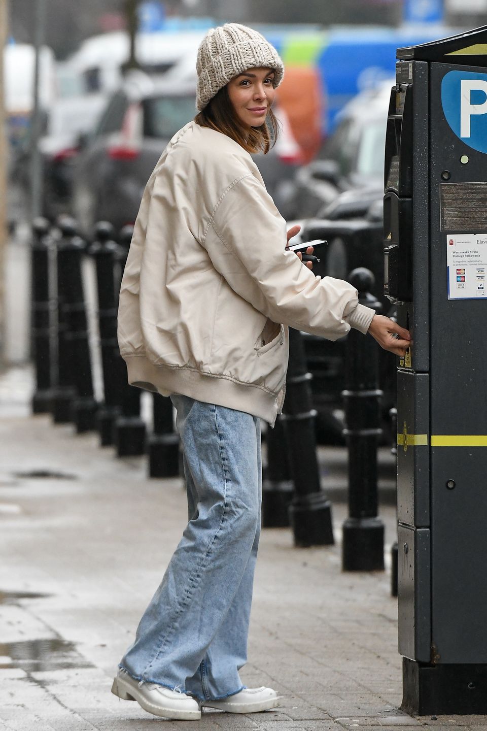 Rozanielona Anna Wendzikowska wybrała się do restauracji