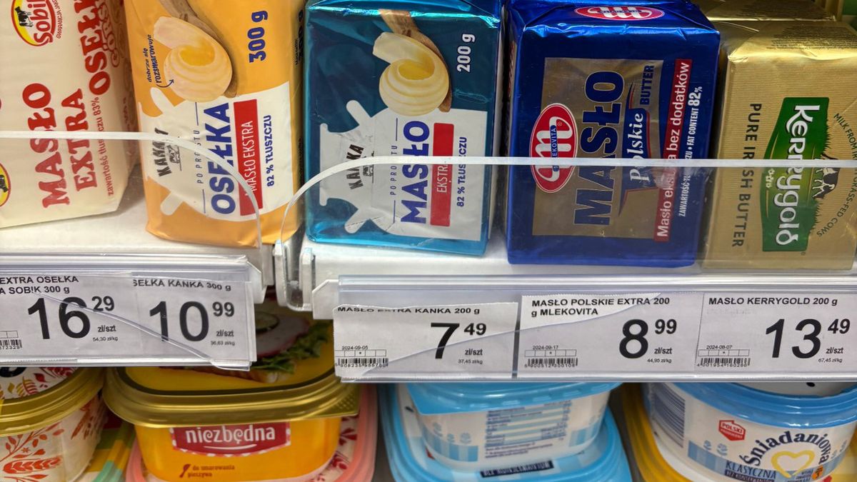 Ceny masła w górę. Pięć krajów UE wyprzedziło Polskę. Najgorzej jest w Czechach