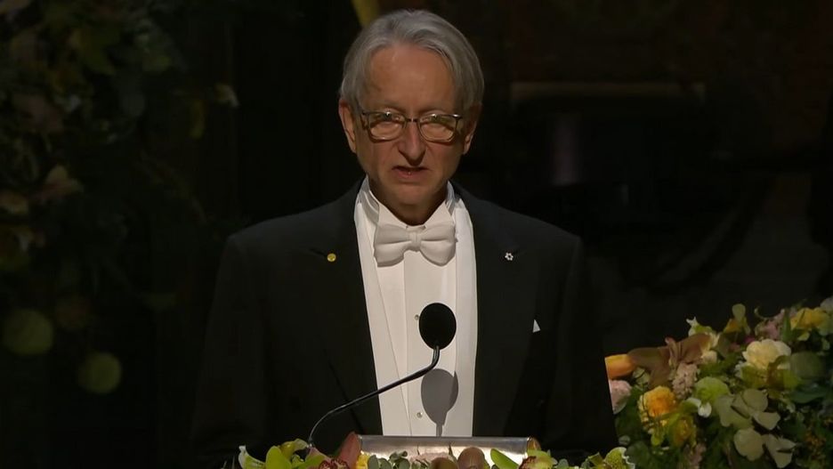 Źrodło fot. YouTube: Nobel Prize; 2025
