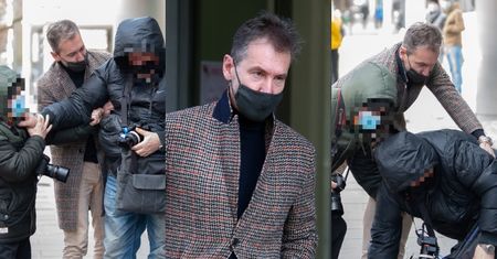 Bohaterski Piotr Kraśko mknie na pomoc fotoreporterowi (ZDJĘCIA)