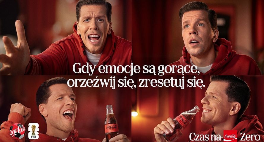 Wojciech Szczęsny w mundialowej kampanii Coca-Coli