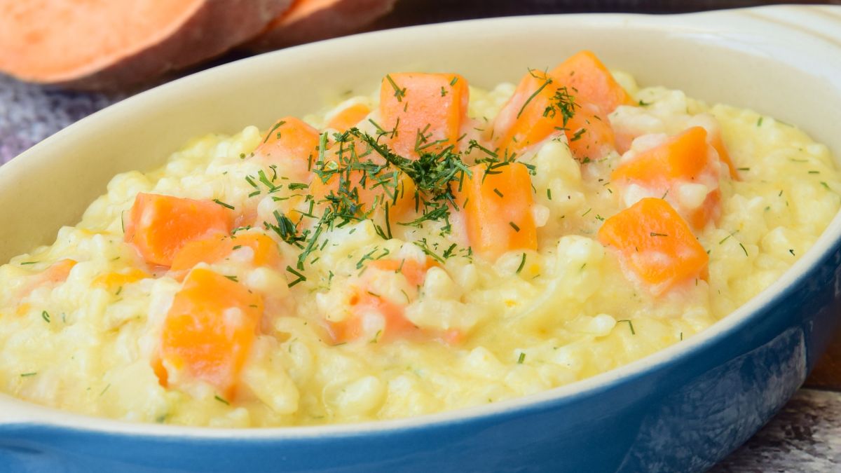 Risotto z dodatkiem ziemniaków