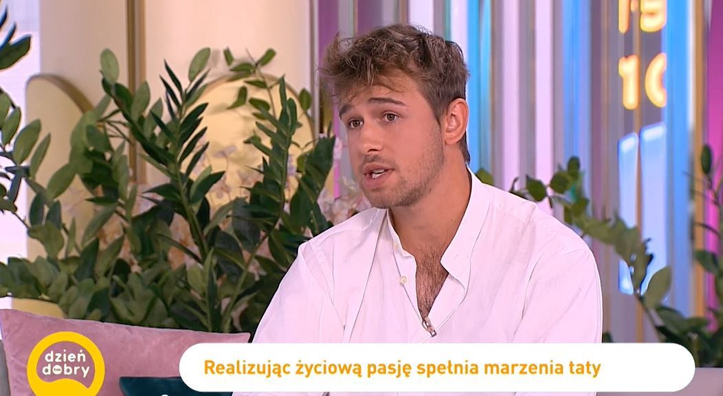 Antoni Strzelecki spełnił marzenie taty