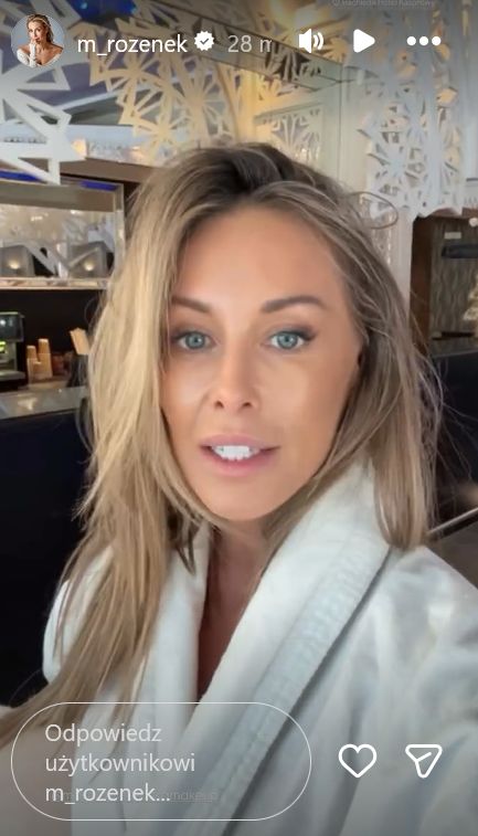 Poświąteczny wypoczynek Małgorzaty Rozenek