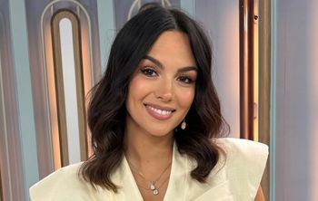 Italian red manicure to symbol elegancji. Krupińska też na niego postawiła