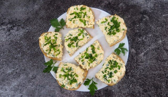 Pasta z twarogu i jajek