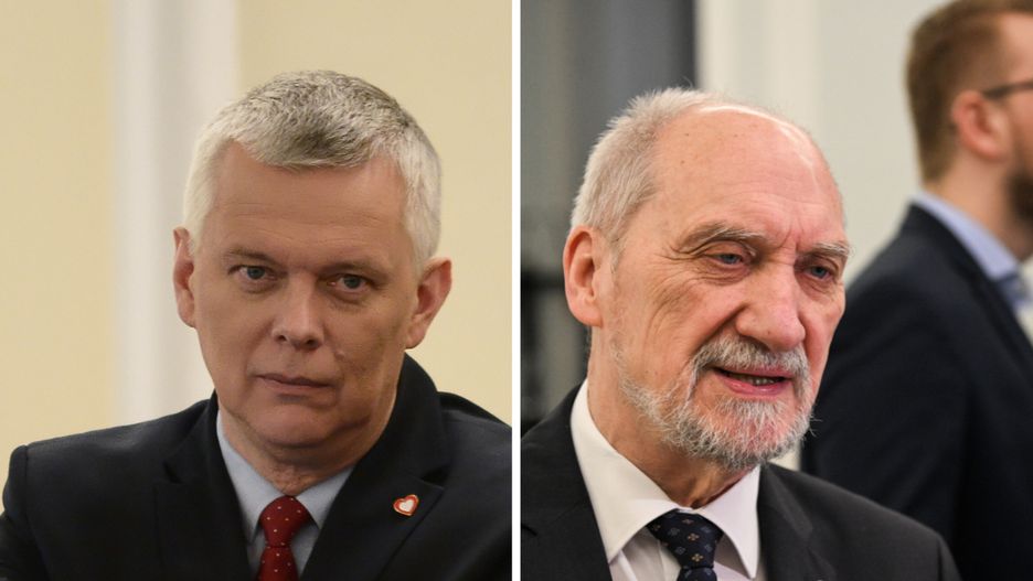 Tomasz Siemoniak i Antoni Macierewicz