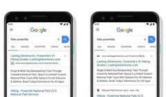 Google z nowym wyglądem mobilnej wyszukiwarki. Ikony firm przy reklamach