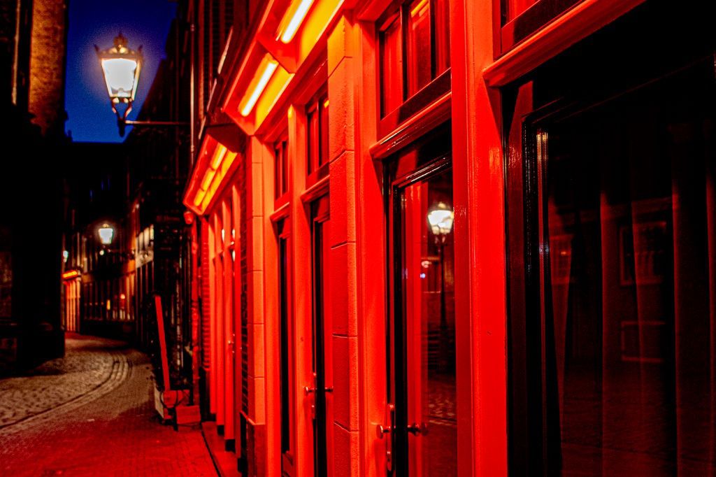 Amsterdam. Dzielnica czerwonych latarni 