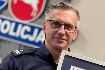Podinsp. Andrzej Fijołek, fot. screen z Facebooka
