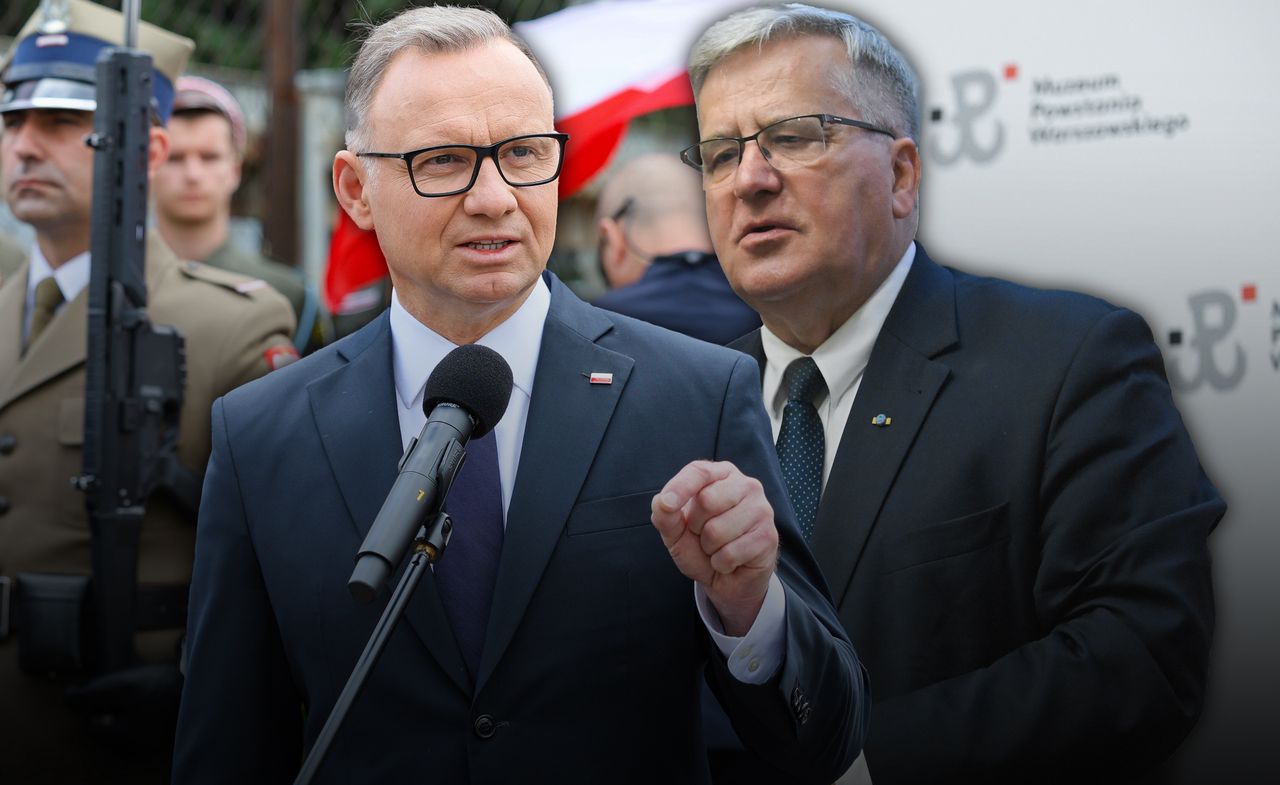 Komorowski mówi o Trybunale Stanu. "Pan prezydent musi uważać"
