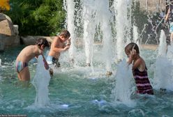 Mandat za kąpiel w fontannie. Straż Miejska ostrzega rodziców