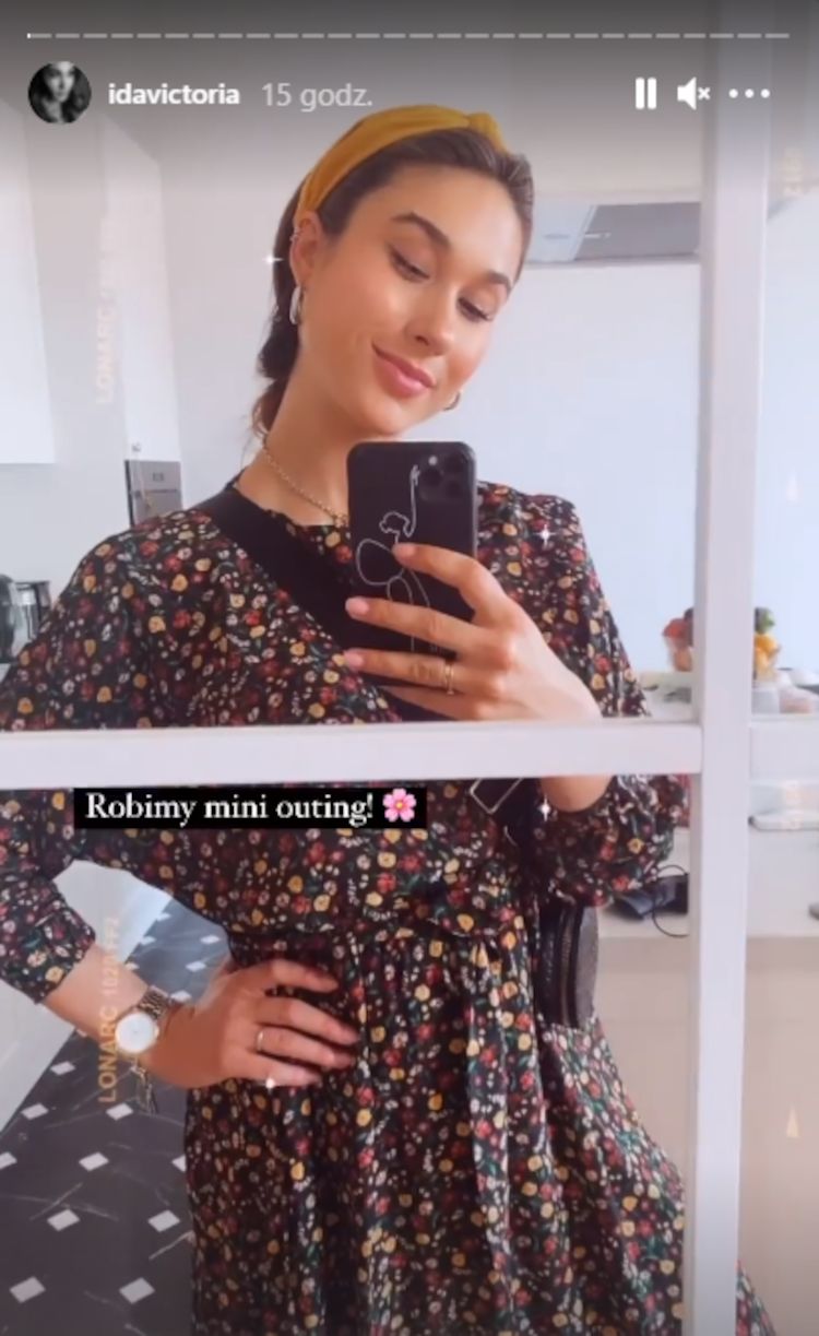 Ida Nowakowska pokazała syna i udała się na shopping