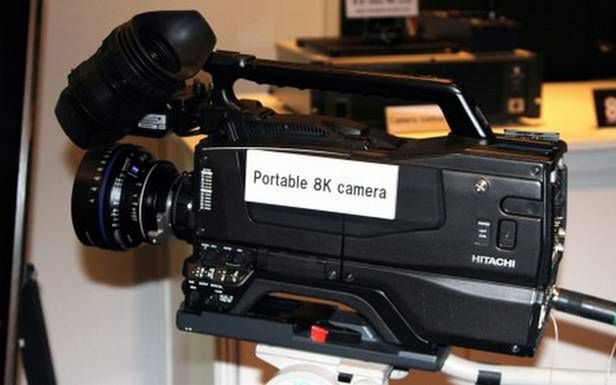 Kamera 8K pokazana przez NHK
