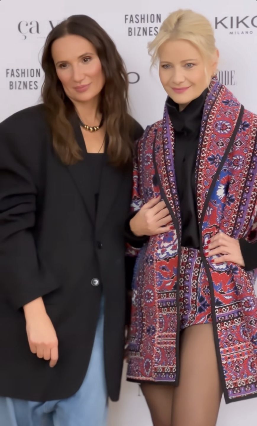 Małgorzata Kożuchowska w stylizacji inspirowanej estetyką etno