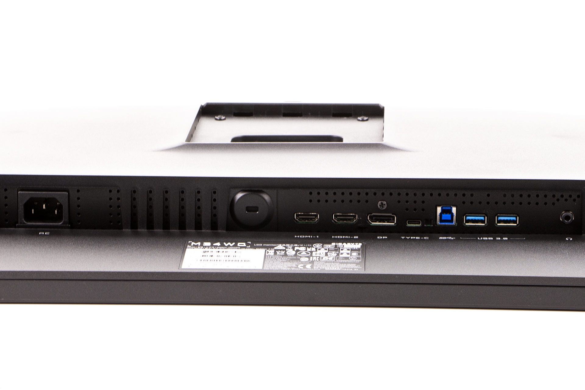 Gigabyte M34WQ - porty
