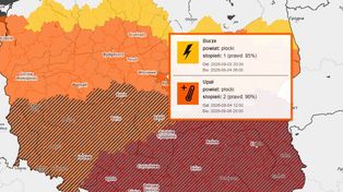 Upały w Płocku i na Mazowszu. Temperatura sięgnie nawet 36°C. W mieście pojawią się kurtyny wodne!