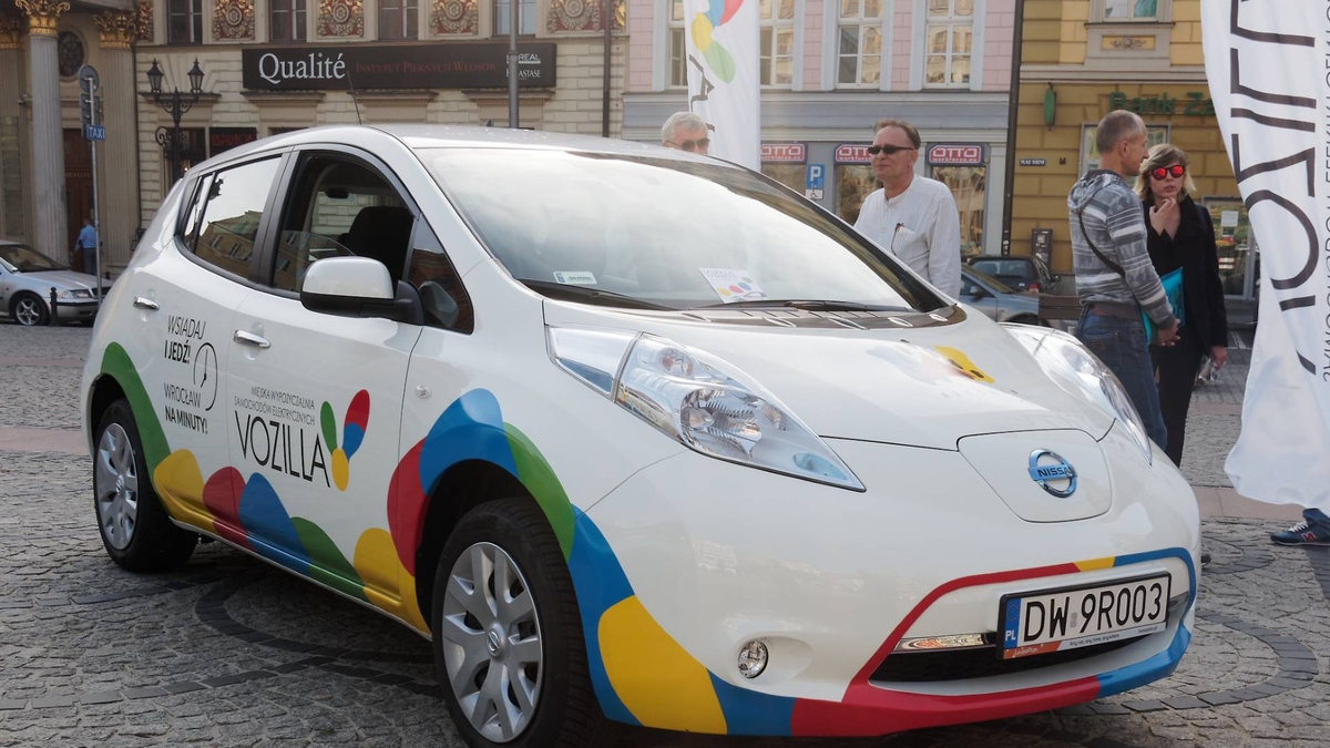 Samochody na minuty firmy Vozilla znikną z Wrocławia, fot. Anna Rymsza