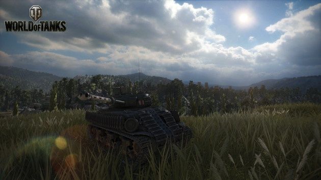 World of Tanks PS4 Pro screen