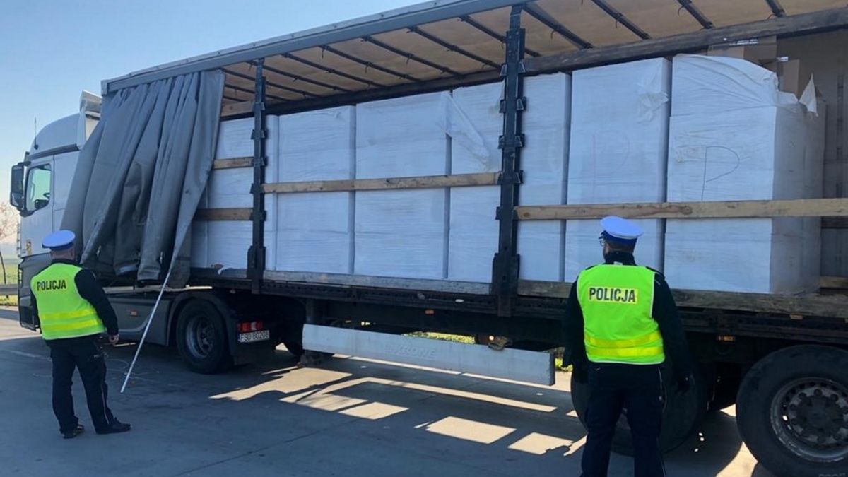Policjanci przejęli ogromny ładunek
