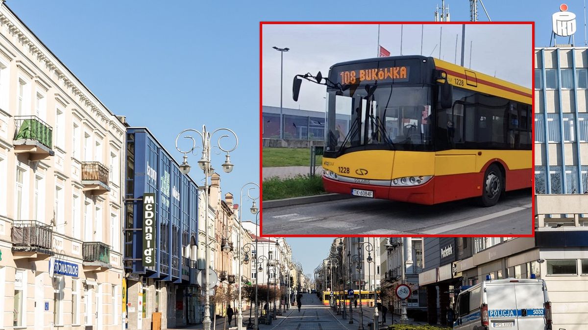 Dramatyczna relacja z autobusu 108.