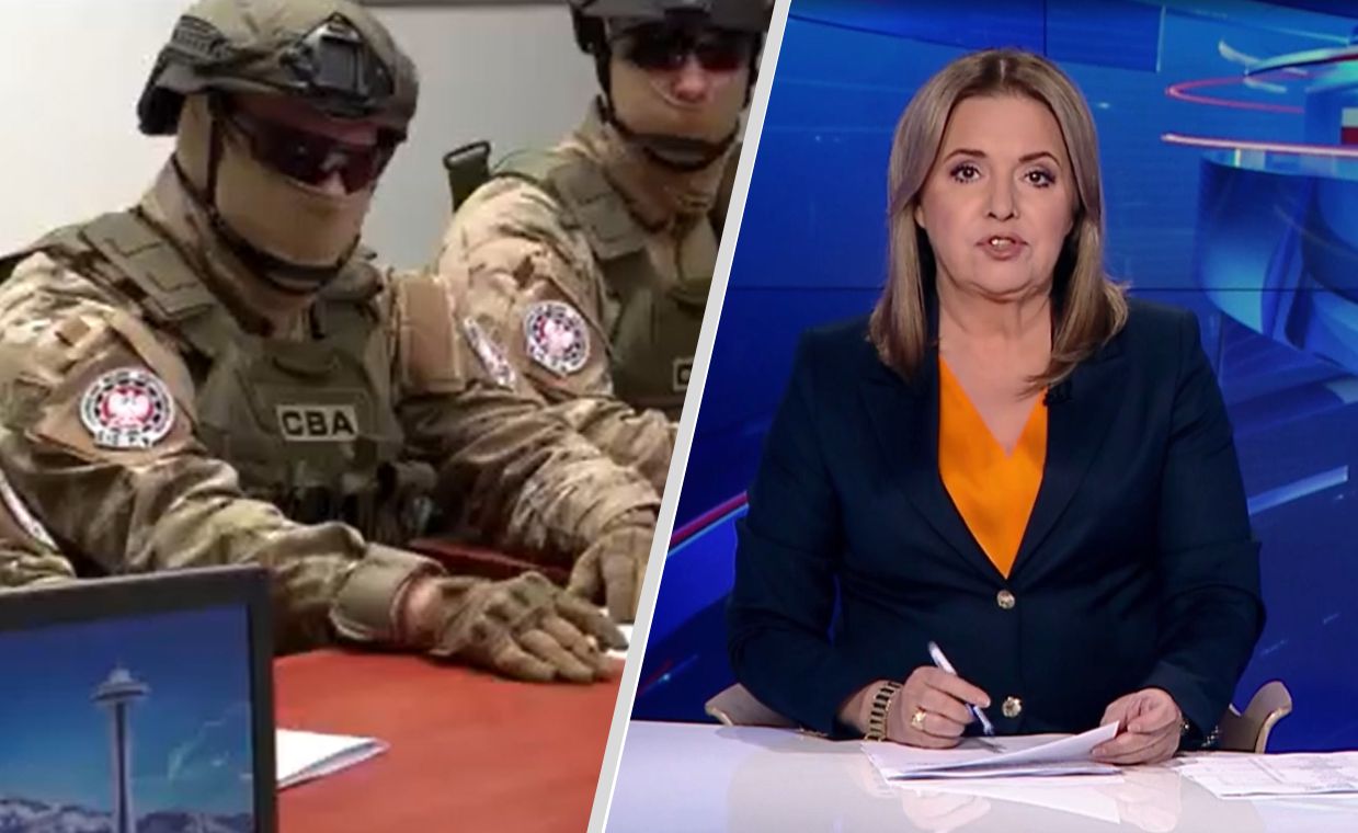 Wpadka "Wiadomości" TVP. Danuta Holecka mówiła o sieci sklepów