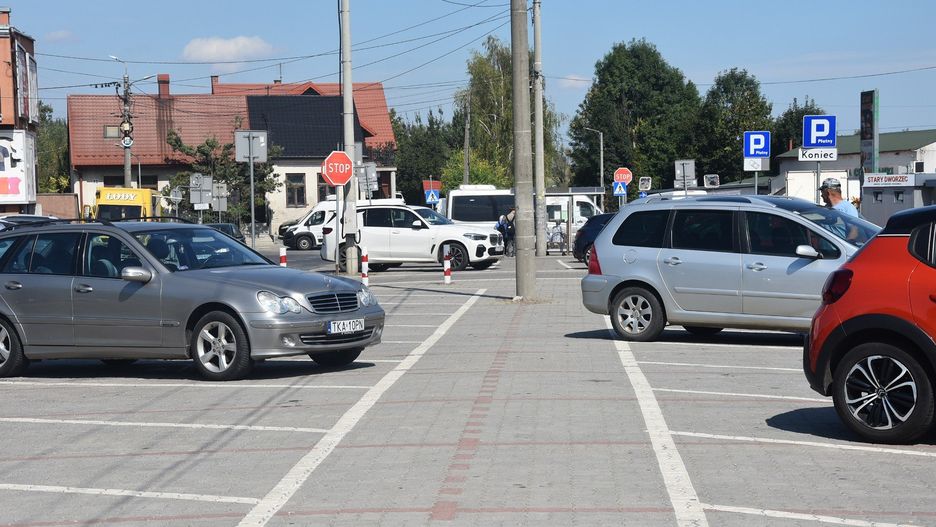 Ulica Kolejowa w Proszowicach