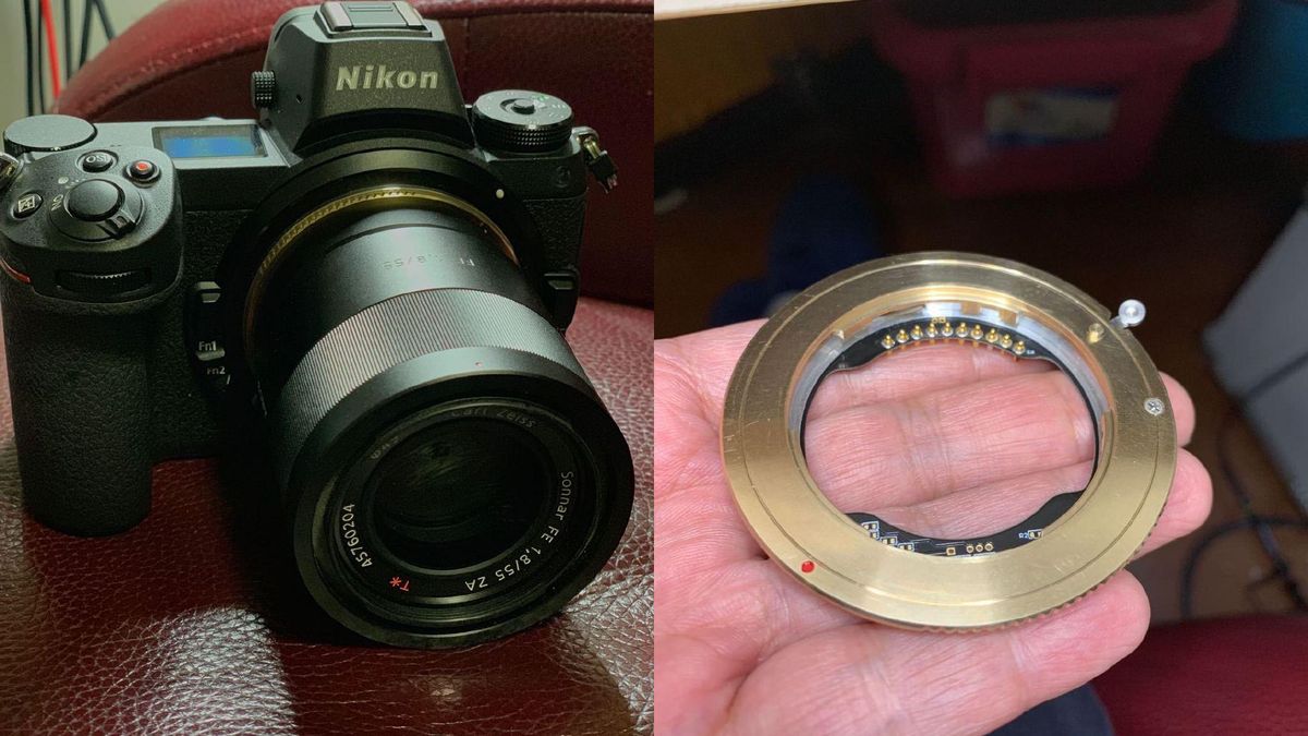 Powstał adapter z bagnetu Nikon Z na Sony E, który przenosi AF i automatykę 1