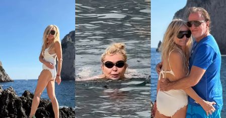 Sportowa Monika Olejnik pozdrawia z Włoch, prezentując wysportowaną sylwetkę i przytulaski z ukochanym (ZDJĘCIA)