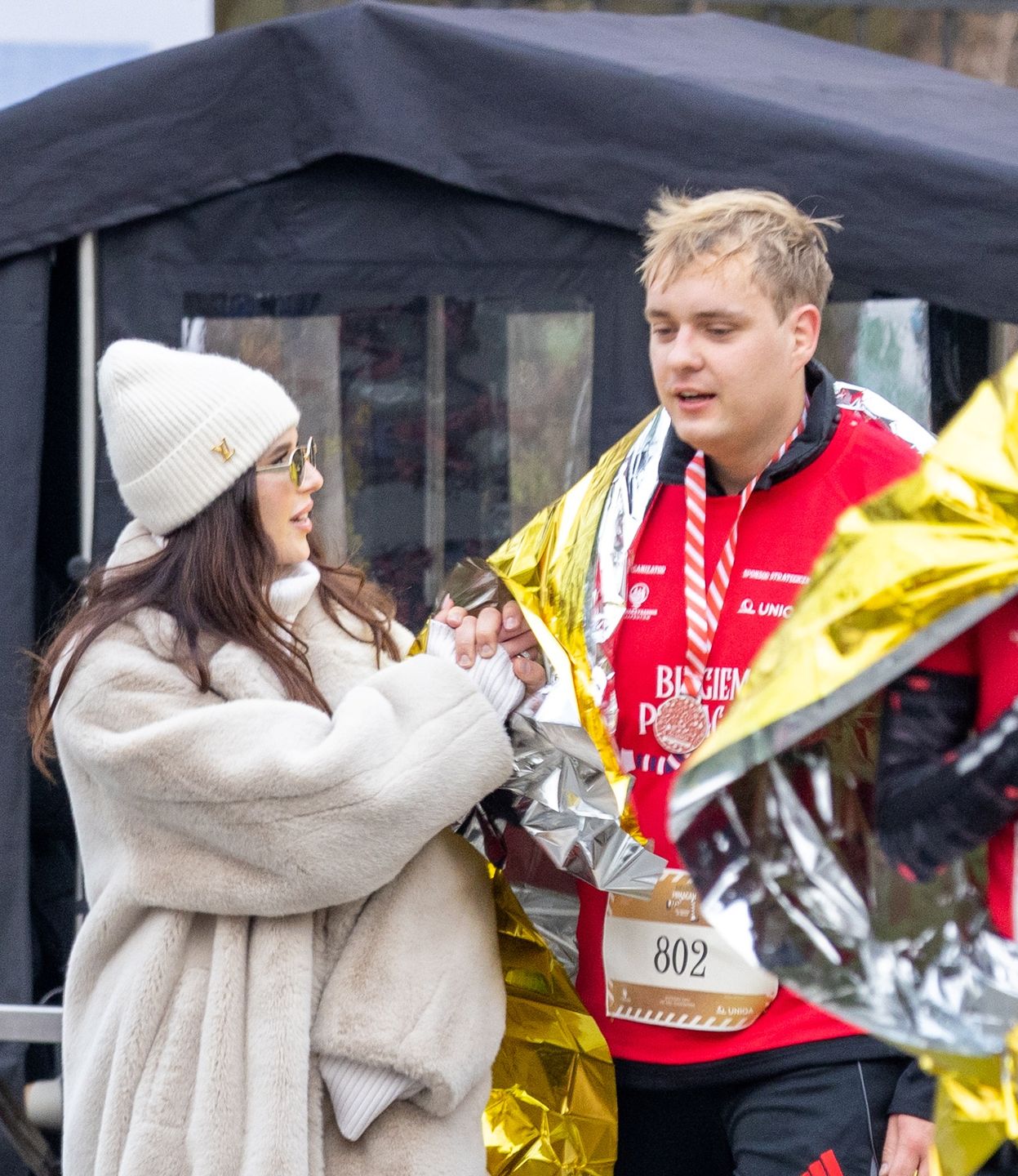 Tak Roksana Węgiel dopingowała Kevina Mgleja podczas biegu