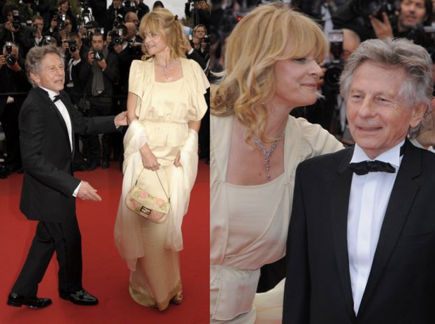 Polański pozuje w Cannes z... byłą kochanką! ŁADNA?