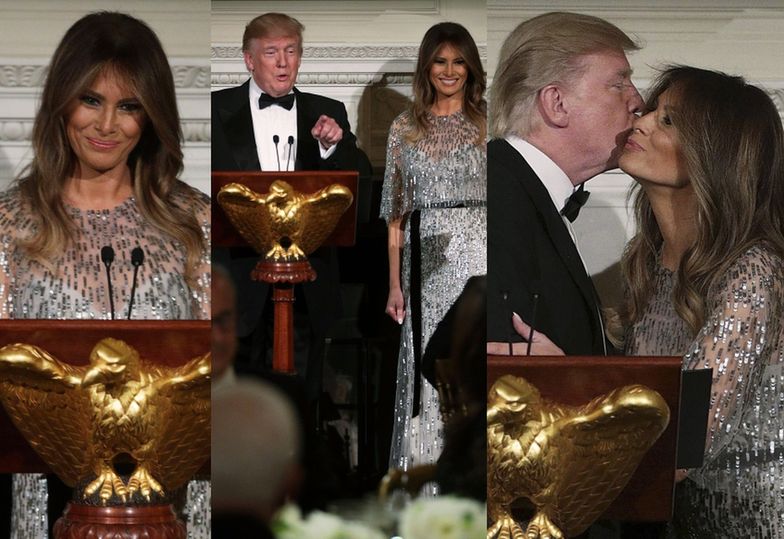 Melania Trump w sukni za 8 tysięcy dolarów