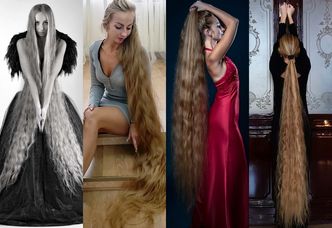 "Roszpunka" z Ukrainy nie obcina włosów od 28 LAT. Piękne? (ZDJĘCIA)