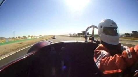 Wypadek kabrioletu przy prędkości 200 km/h widziany od wewnątrz [wideo] 1